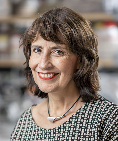 New faculty Nancy Carrasco - Molecular Physiology, in her lab at Light Hall for Vanderbilt Magazine.