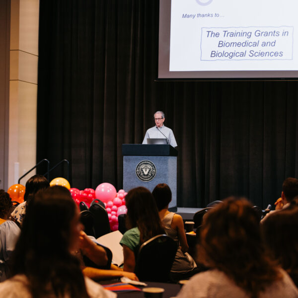 Walter Chazin speaking at the 2024 ASPIRE Career Symposium