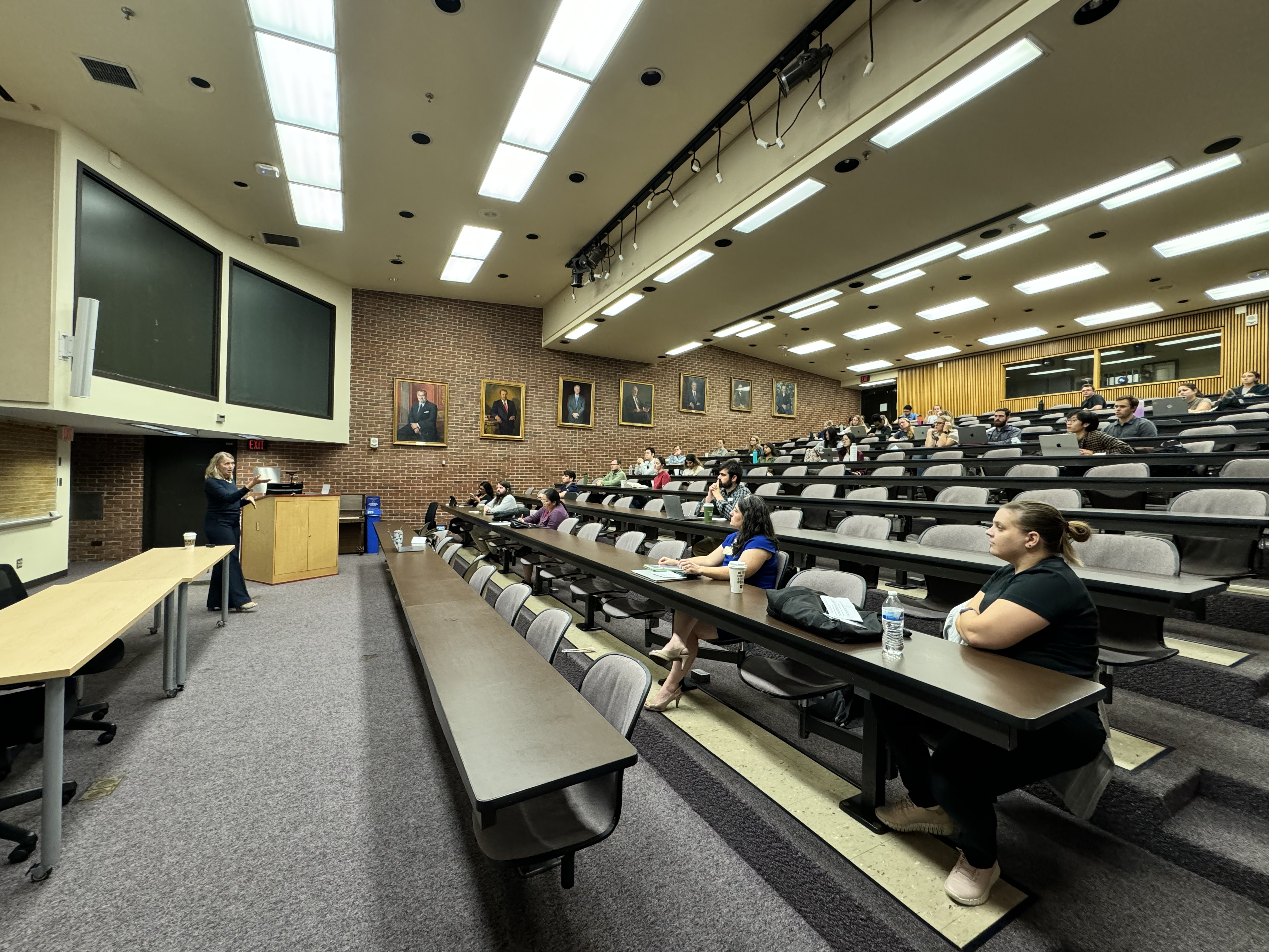 People in a classroom