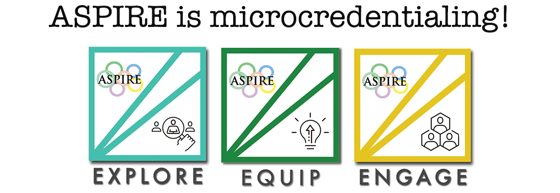 ASPIRE Micro-Credentialing through Badgr