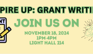 ASPIRE UP: Grant Writing