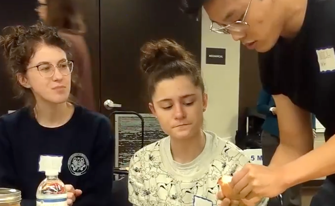 Pop-up teaching kitchen