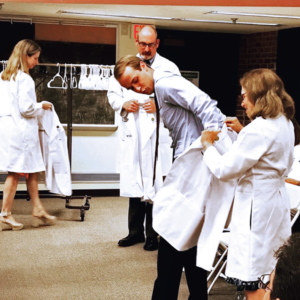 Colin's White Coat Ceremony