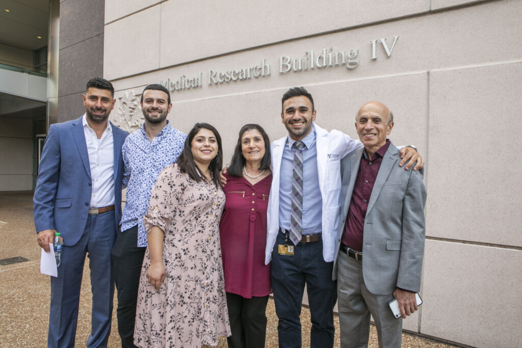 Amad Amedy & family White Coat Ceremony