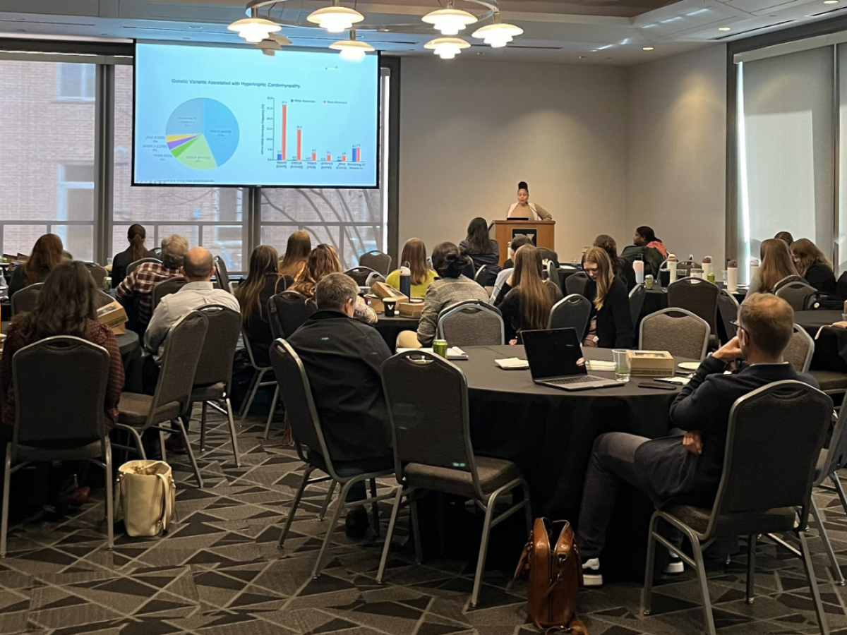 Students and guest presenters at the 2025 Genetic Counseling Symposium