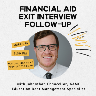 Financial Aid Exit Interview Follow-Up